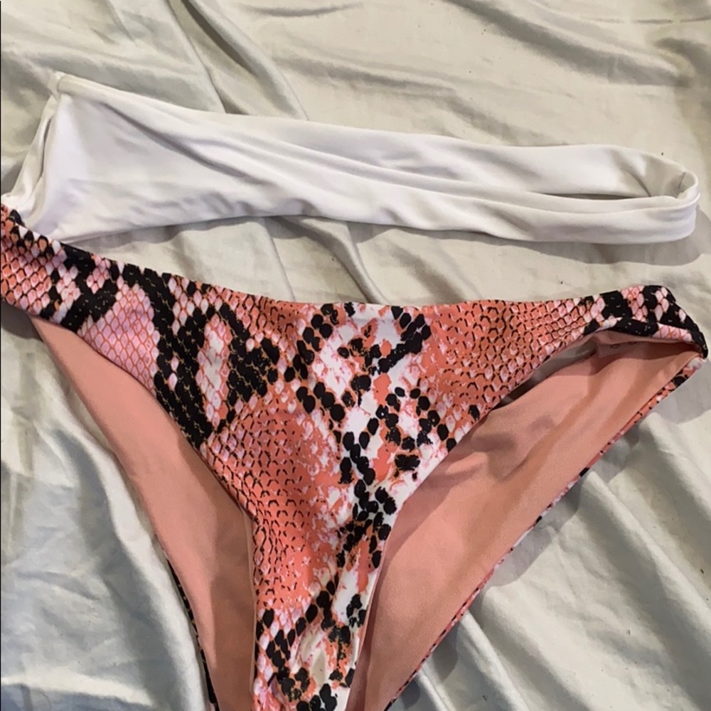 shein bathing suit bottoms with stomach strap